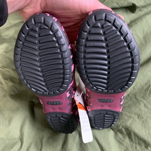 SOLD Sweet Leopard Crocs! W4 or GIRLS4 new with tags - Picture 5 of 5